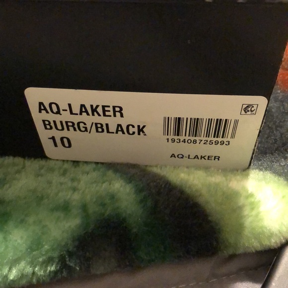 NWT! AQUA leather stacked heel platform hikers - Picture 8 of 9